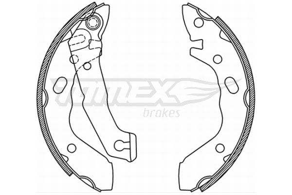 TOMEX Brakes TX 21-37 Sada...